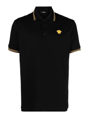 VERSACE: Pull col rond - Pull Col Rond - Noir