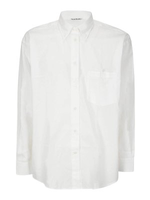 Acne Studios: Chemises - Chemise - Blanc