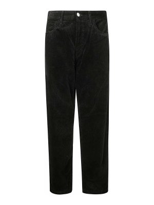 CARHARTT: カジュアルトラウザー - カジュアルパンツ - 黒