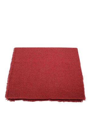 Max Mara Magico Light Brown Wool Scarf - Brown | 2424546061002