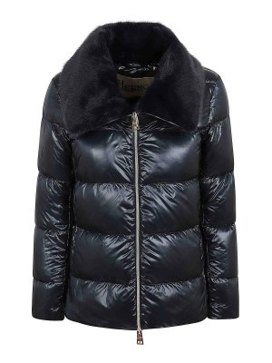 HERNO: Chaquetas Bomber - Chaqueta Bomber - Azul