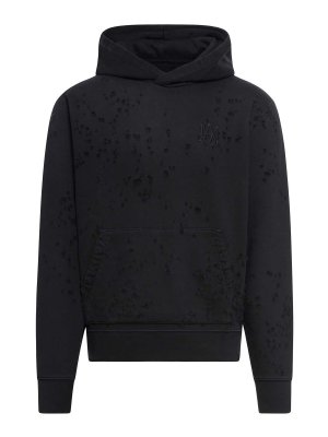 AMIRI: Sweatshirts & Sweaters - Ma Shotgun Embroidered Hoodie