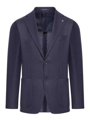 TAGLIATORE: Blazer - Blazer - Azul