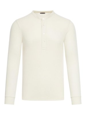 TOM FORD: crew necks - Henley crewneck