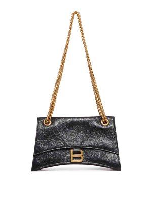 BALENCIAGA: shoulder bags - Crush Chain Bag S