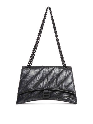 Balenciaga Le City Bag S Arena Lamb Pv - Black | 8114422AA9S1000