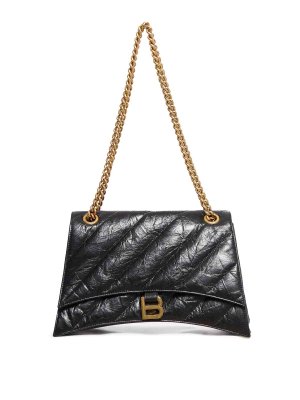 【関税＆送料込み】Balenciaga Crush Chain M Shoulder Bag Balenciaga Crush Medium Chain Bag | Neiman Marcus