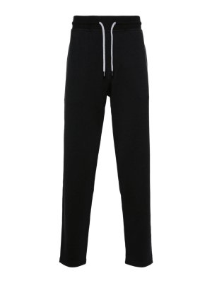 BRUNELLO CUCINELLI: Pantalons de survêtement  - Pantalons De Sport - Noir