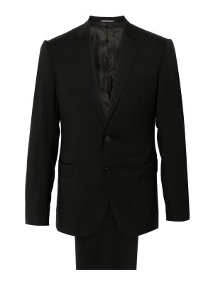 EMPORIO ARMANI: formal suits - Single-Breasted Wool Suit