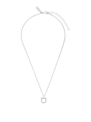 FERRAGAMO: ネックレス - ネックレス/チョーカー - 銀