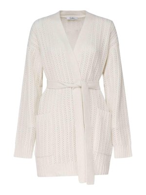 Max Mara: Cardigans - Cardigan - Creme