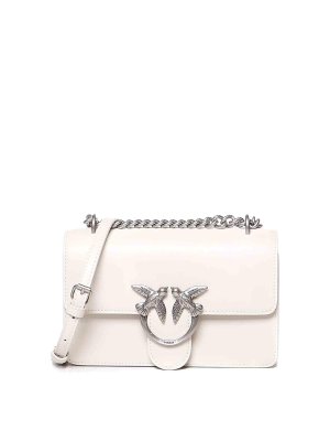 Pinko: Handtaschen - Shopper - Weiß