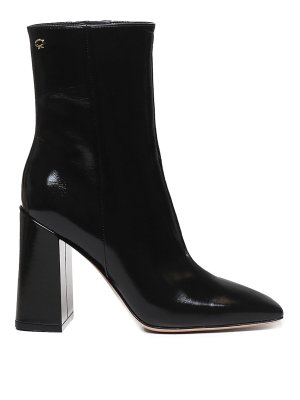 Gianvito Rossi: ankle boots - Nuit Boots In Patent Leather