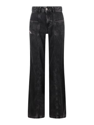 デニム・ジーパン DARKPARK FW23 KAREN WIDE LEG JEANS (WTR16.FAP06 0099 BLACK) Darkpark Karen wide leg jeans - Black - Women | WTR16FAP060099