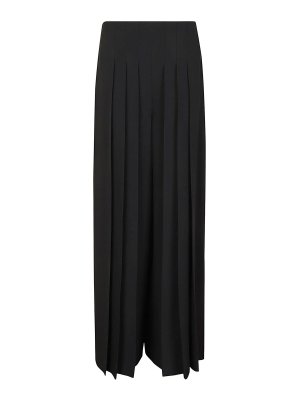 ALBERTA FERRETTI: casual trousers - Black trousers