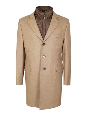 FAY: Manteaux courts - Manteau Court - Camel