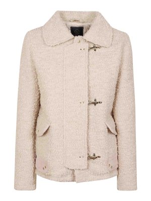 FAY: Vestes-rembourrees - Blouson Rembourré - Blanc