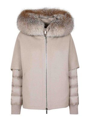 MOORER: Abrigos cortos - Abrigo Corto - Marrón Claro