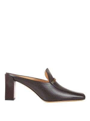 TOD'S: Mules - Mules - Marron