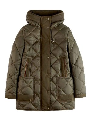 Moose Knuckles Chelia 3Q Green Nylon Blend Parka | M34LJ2051454