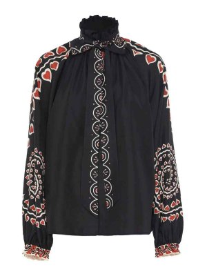 LA DOUBLEJ: Blouses - Blouse - Noir