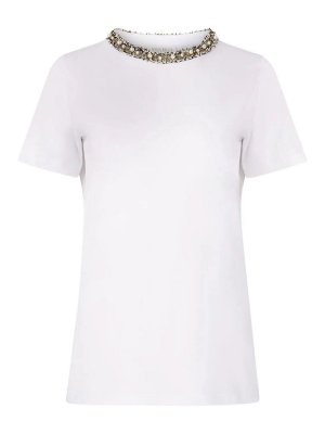 NINA RICCI: T-shirts - T-Shirt - Blanc
