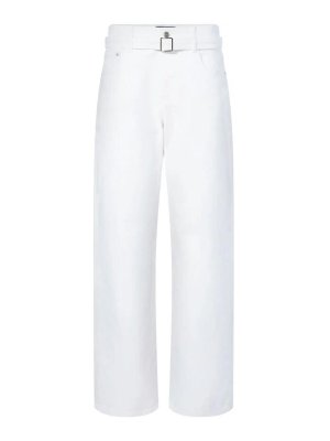 Proenza Schouler: Boyfriend - Boyfriend Jeans - Weiß