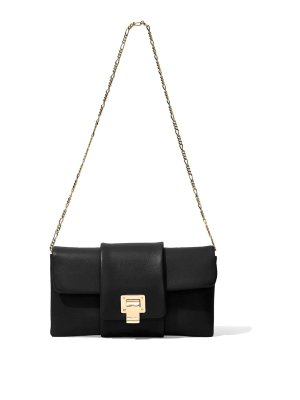 Proenza Schouler: clutches - Flip Shoulder Chain Clutch