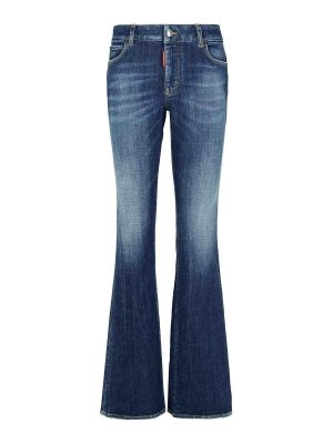DSQUARED2: Jeans boot-cut - Jeans Boot-Cut - Azul Oscuro