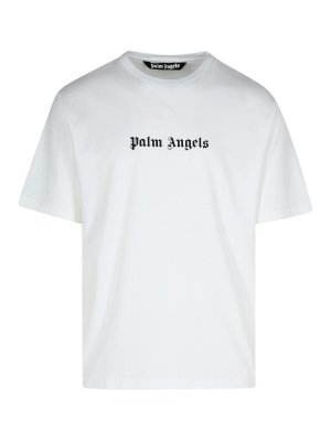 Palm Angels: T-shirts - T-Shirt - Blanc