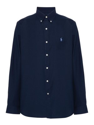 POLO RALPH LAUREN: Hemden - Stretchhemd - Blau