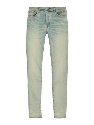 AMIRI: Jeans pitillos - Vaqueros Pitillos - Azul