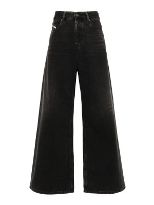 DIESEL: straight leg jeans - Denim jeans
