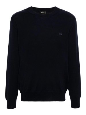 ETRO: クルーネック - クルーネック - ダークブルー