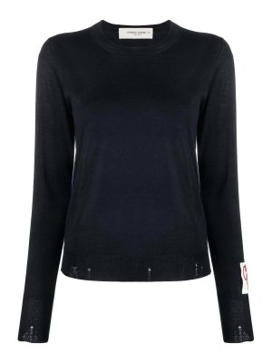 Tシャツ・カットソー NUUR FW24 LONG SLEEVES ROUND NECK SWEATER (A03201 A0310) Nuur Long Sleeves Round Neck Sweater - Blue - Women