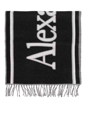 ALEXANDER MCQUEEN: scarves - Wool scarf