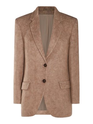 スーツ HARRIS WHARF LONDON Women Suit Jackets A3502MTETE01 Brown Harris Wharf London Women Double Breasted Blazer | A3502MTETE01