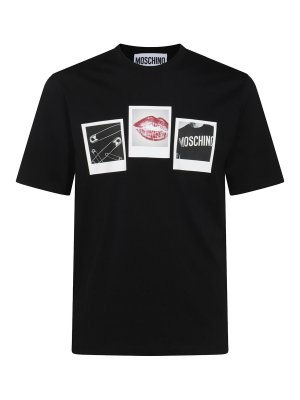 Tシャツ・カットソー BURBERRY Logo embroidery t-shirt Black  8095104 Burberry Logo Embroidery T-Shirt - Black - Men | 8095104