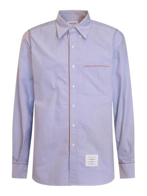 THOM BROWNE: Hemden - Hemd - Blau