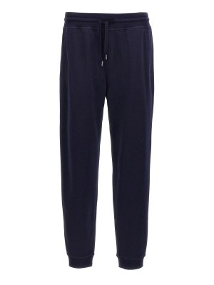BRUNELLO CUCINELLI: Trousers Shorts - Navy Blue Cotton Pants