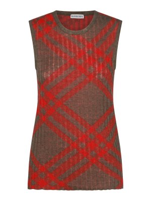 BURBERRY: Tops und Tank Tops - Top - Schwarz