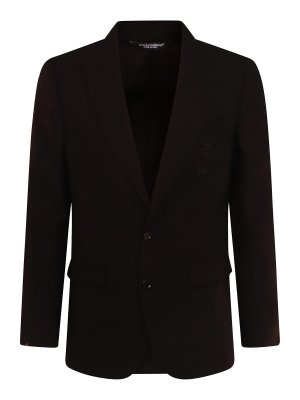 DOLCE & GABBANA: Blazer - Blazer - Negro