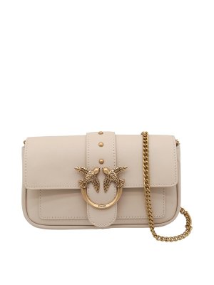 Pinko: cross body bags - Love one Simply Pocket shoulder bag