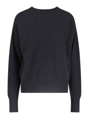 SA SU PHI: Suéteres con cuello pico - Suéter Cuello Redondo - Negro