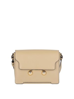 Marni: Umhängetaschen - Umhängetasche - Beige