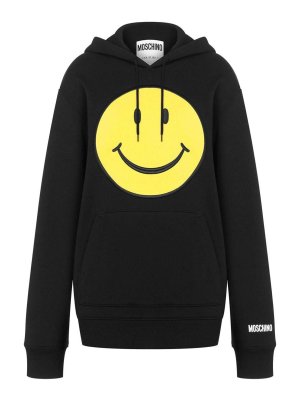 MOSCHINO: Sweatshirts und Pullover - Sweatshirt - Schwarz