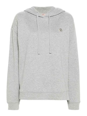 TWINSET: Sweatshirts und Pullover - Sweatshirt - Grau