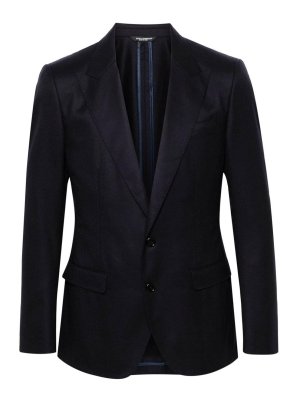 DOLCE & GABBANA: Blazer - Blazer - Azul