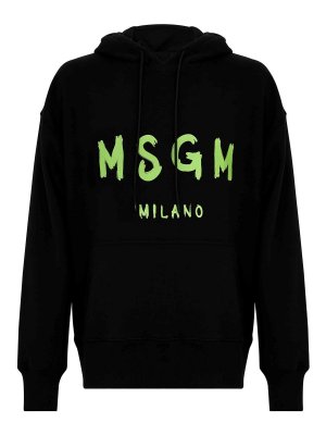 m.s.g.m.: Sweatshirts & Pulls - Sweat-Shirts - Noir