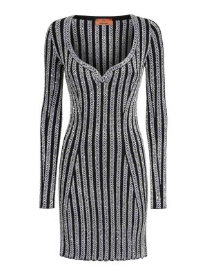 MISSONI: カクテルドレス - ショートドレス - 銀